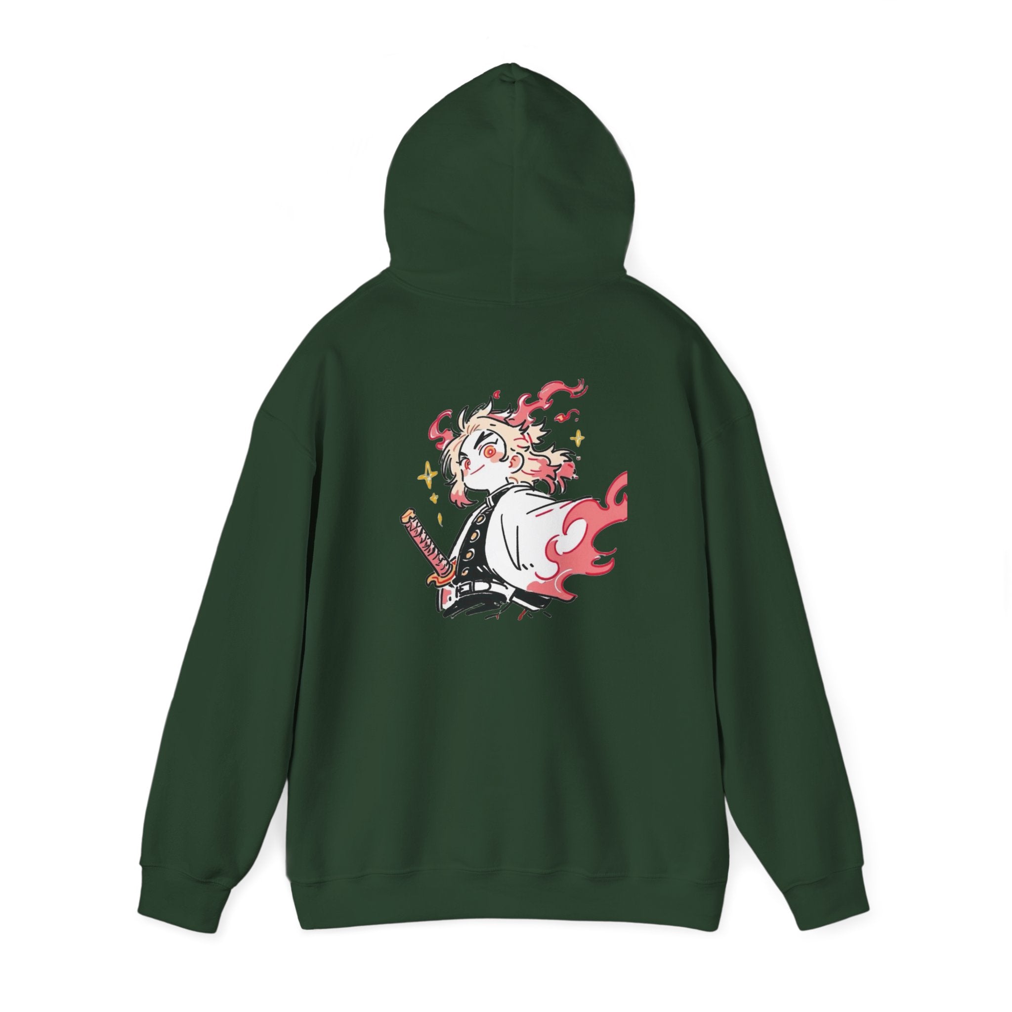Chibi Character Hoodie - Rengoku