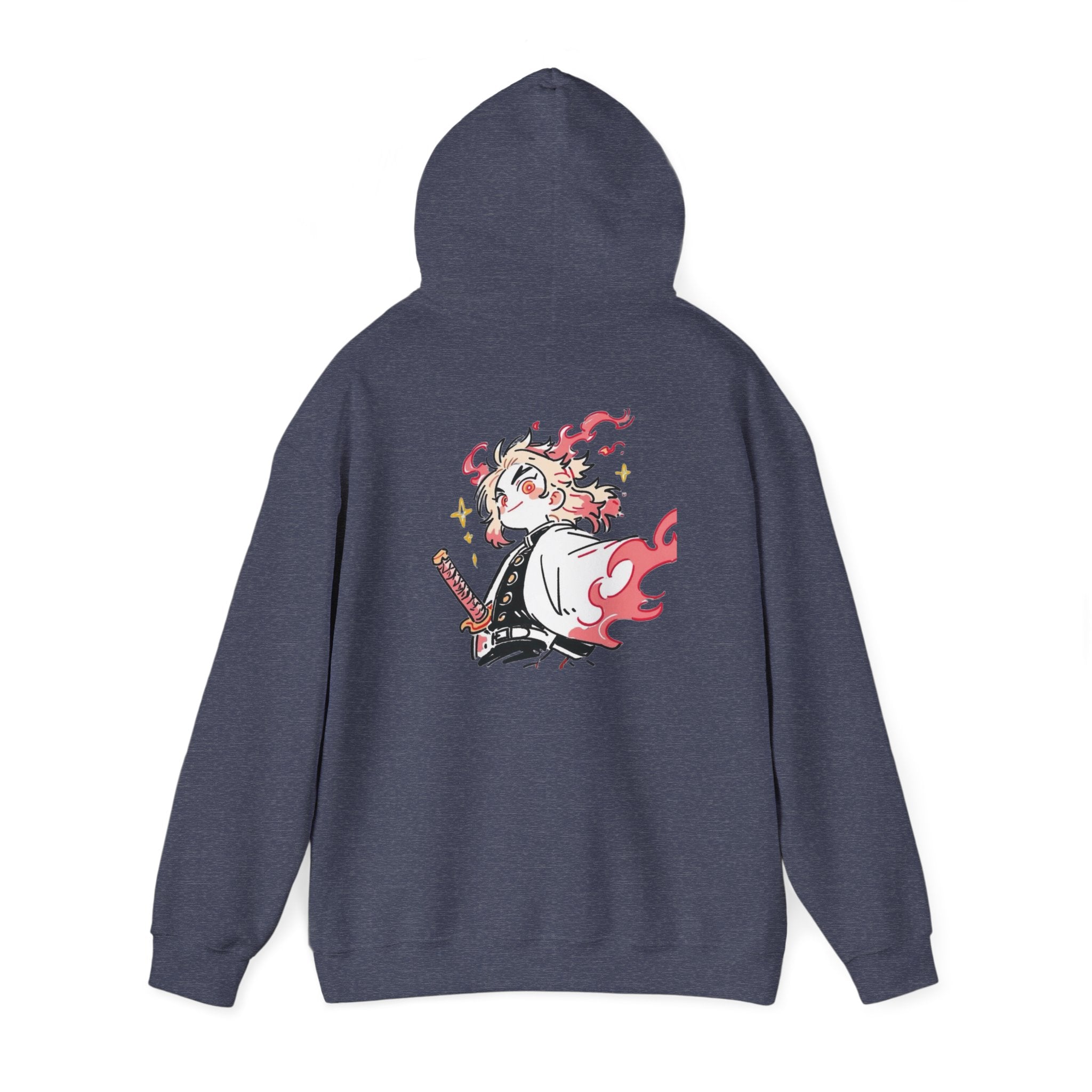 Chibi Character Hoodie - Rengoku