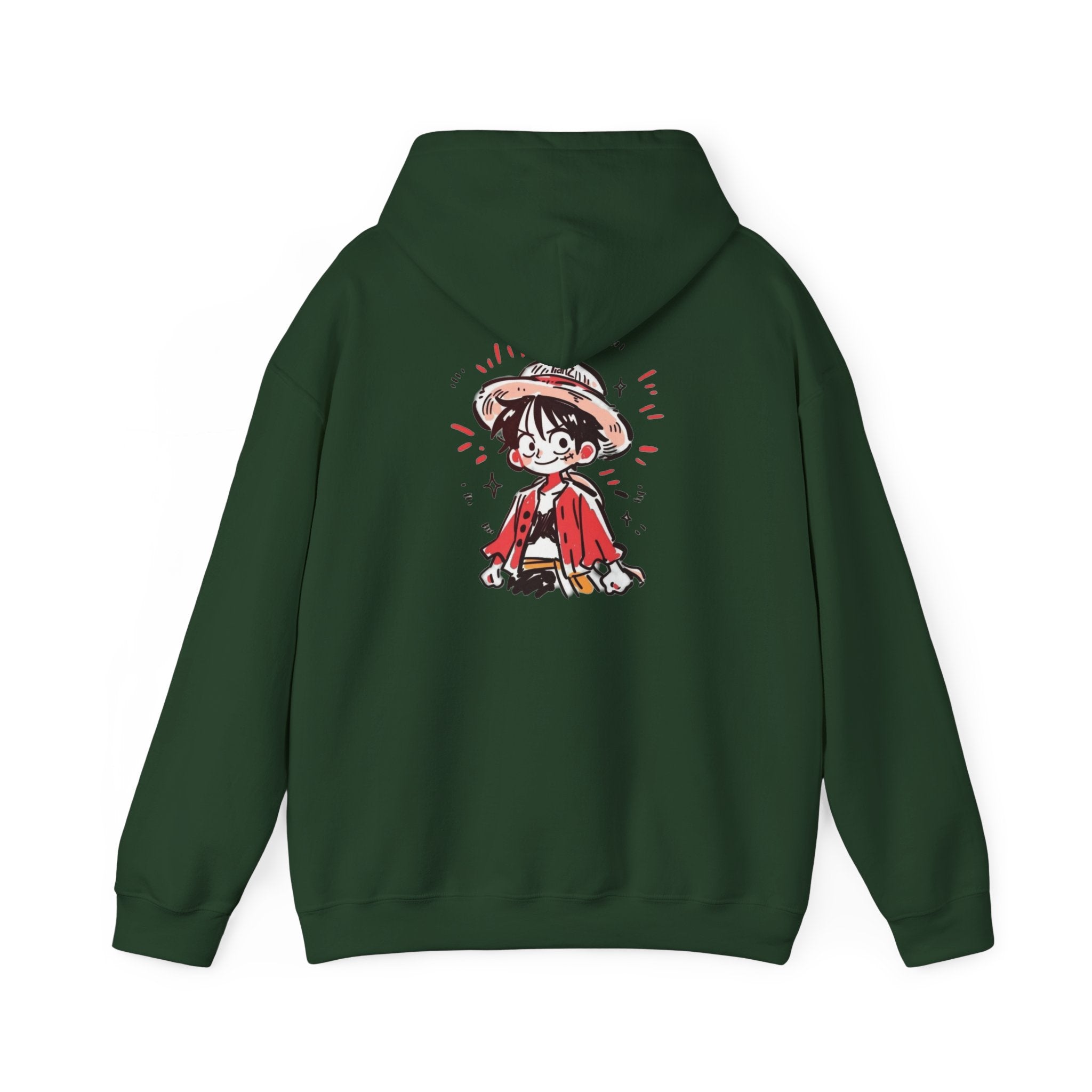 Chibi Character Hoodie - Luffy