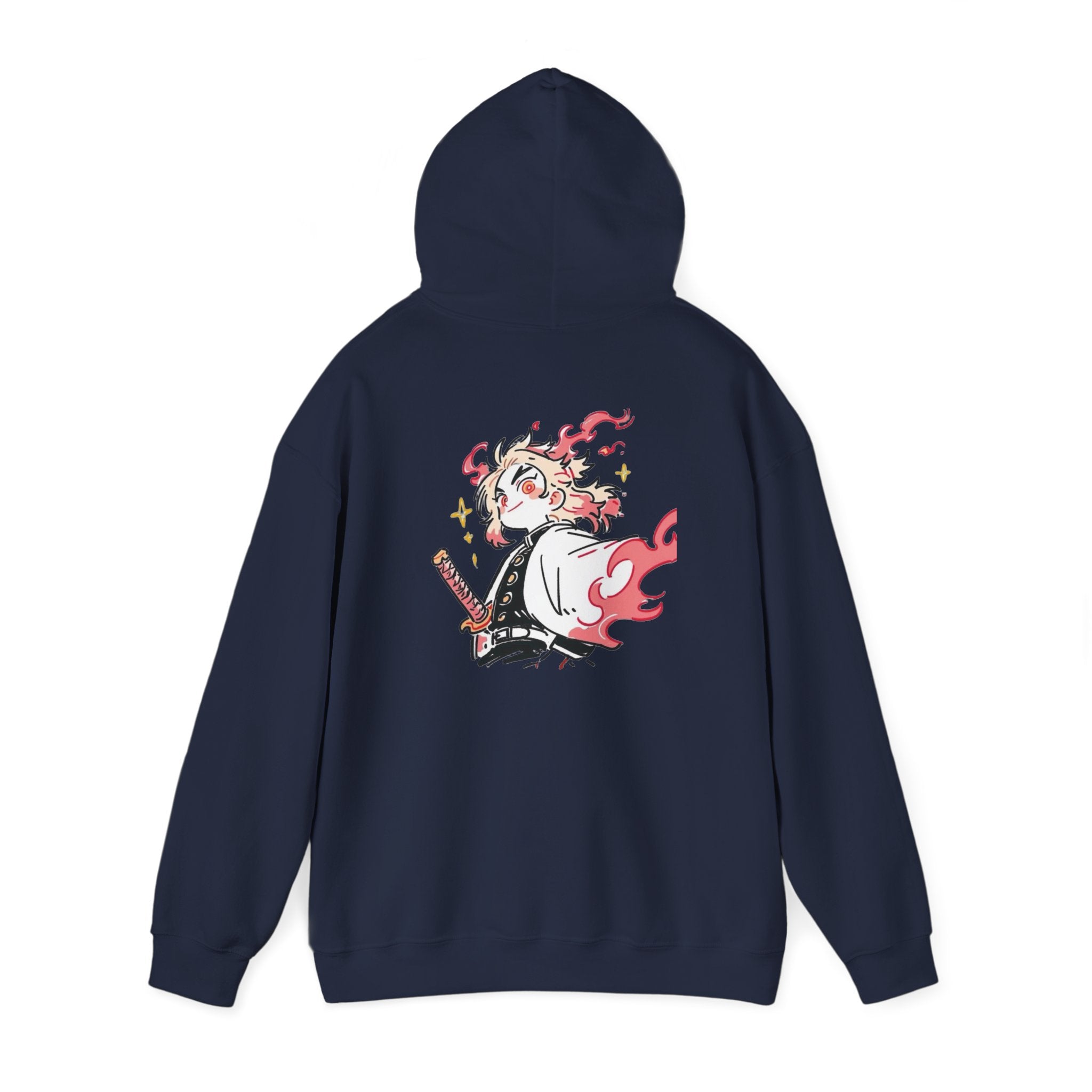 Chibi Character Hoodie - Rengoku