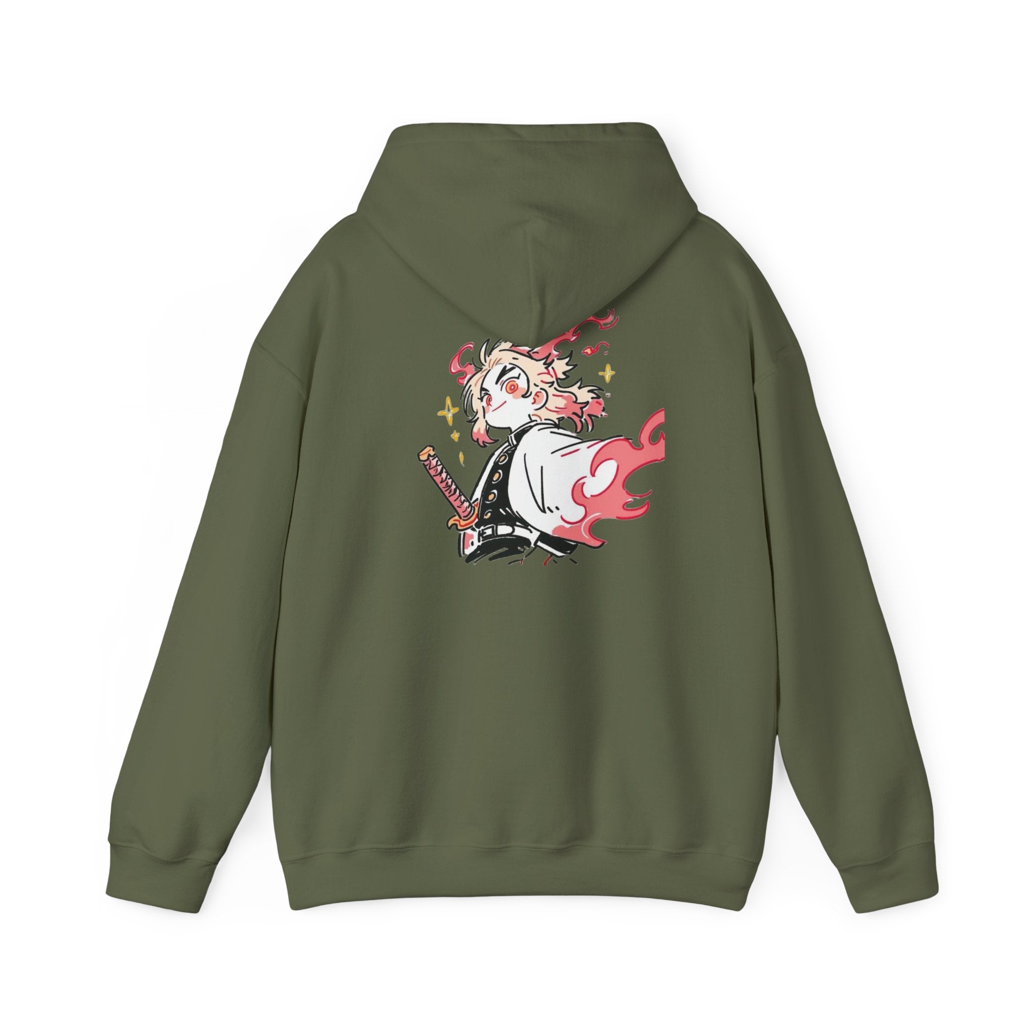 Chibi Character Hoodie - Rengoku