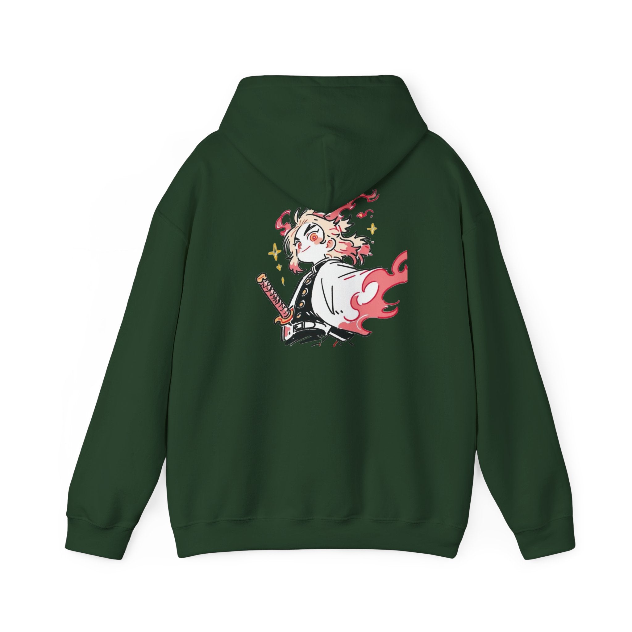 Chibi Character Hoodie - Rengoku