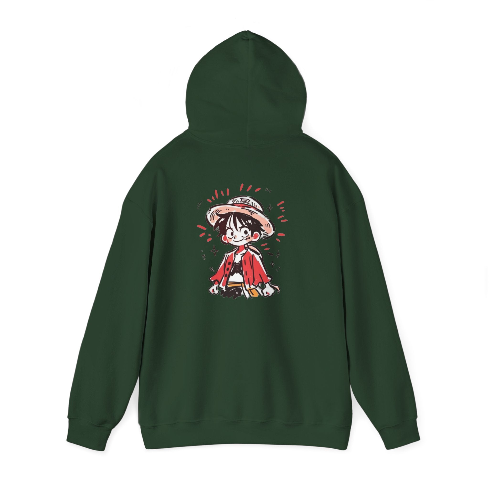 Chibi Character Hoodie - Luffy