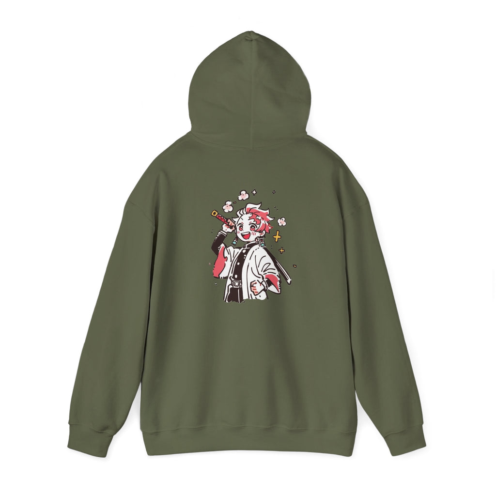 Chibi Character Hoodie - Tanjiro