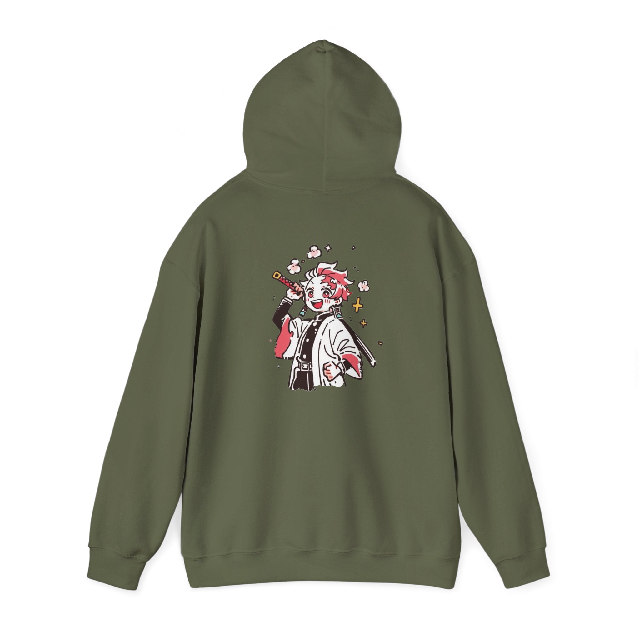 Chibi Character Hoodie - Tanjiro